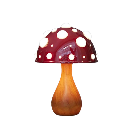 Amanita Mushroom Table Lamp