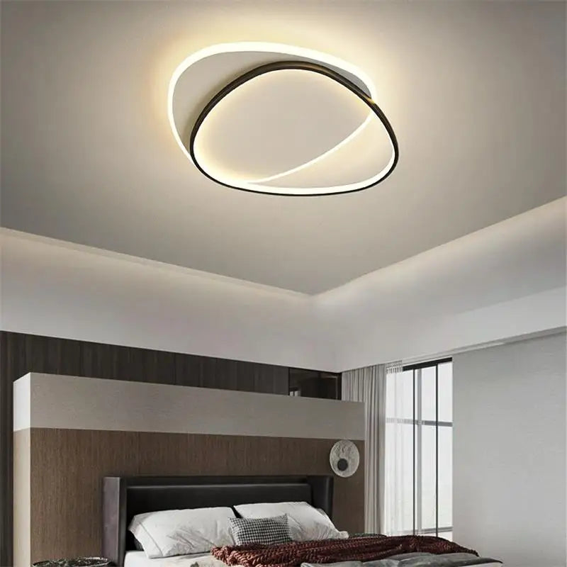 Organic Rings Ceiling Light