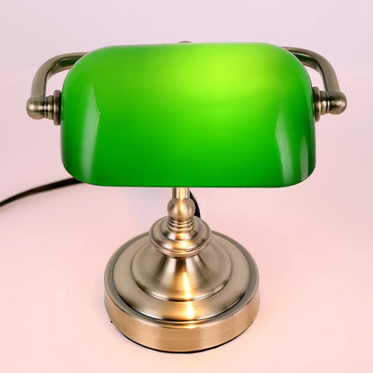 Vintage Banker Table Lamp