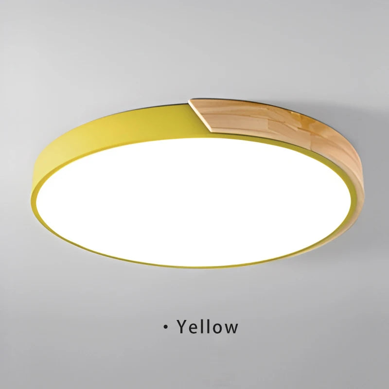 Colors Creative Ultra Thin Ceiling Light