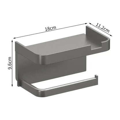 Toilet Paper Holder With Adhesive