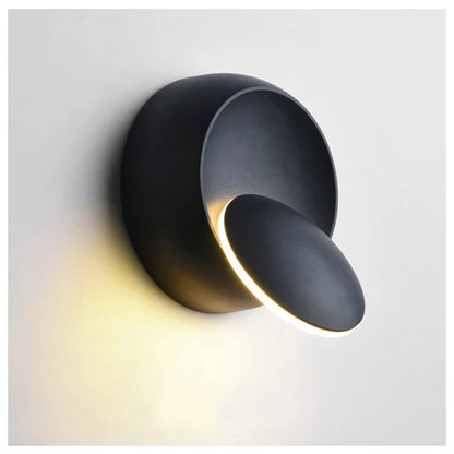 360 degree modern wall light