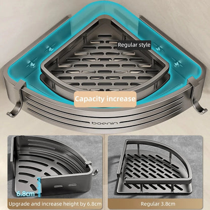 Bathroom Shelf Organizer Support Without Hole