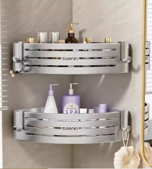 Bathroom Shelf Organizer Support Without Hole