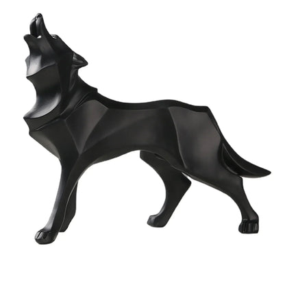 Protection Wolf Sculpture