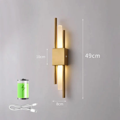 Rechargeable Sconce Thin Wall Light