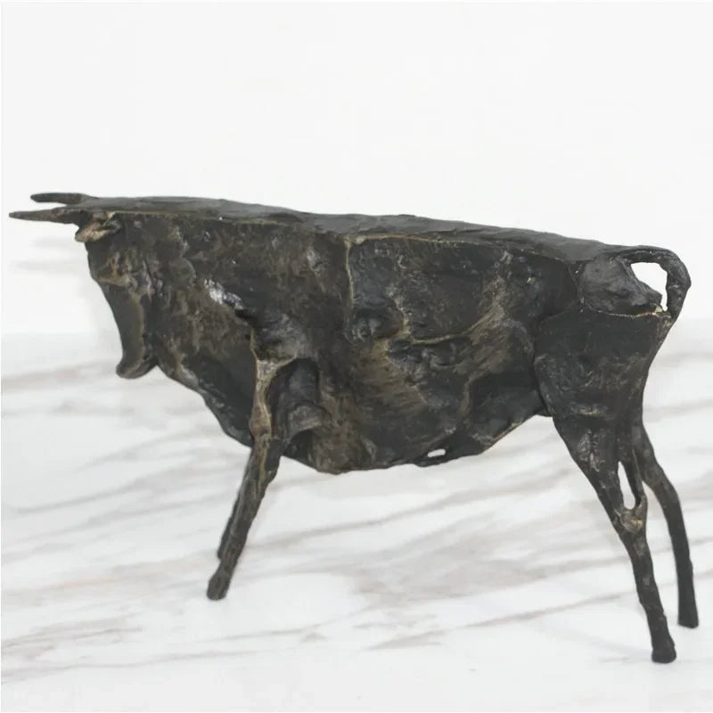 Creative Abstract Bull Sculpture By Picasso