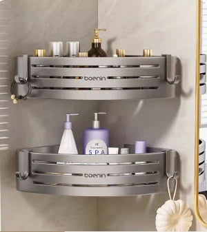 Bathroom Shelf Organizer Support Without Hole