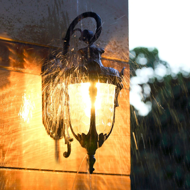 Outdoor Wall Light European Style Retro Waterproof