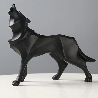 Protection Wolf Sculpture