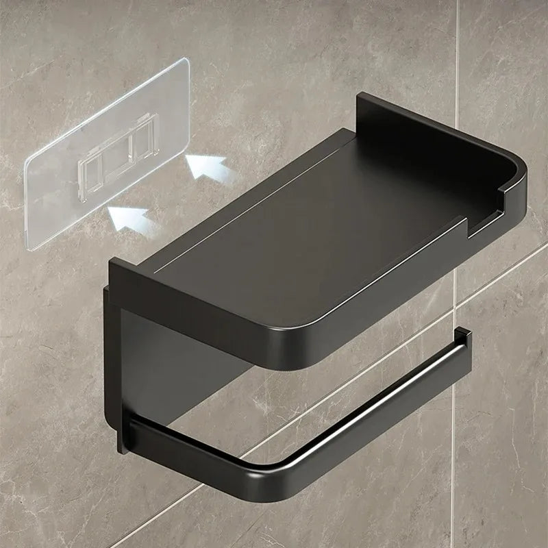 Toilet Paper Holder With Adhesive