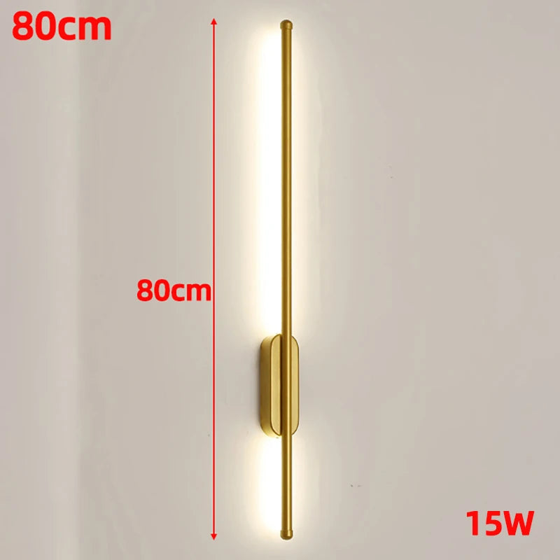 Slim Modern Wall Light Sconce