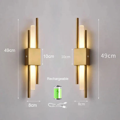 Rechargeable Sconce Thin Wall Light